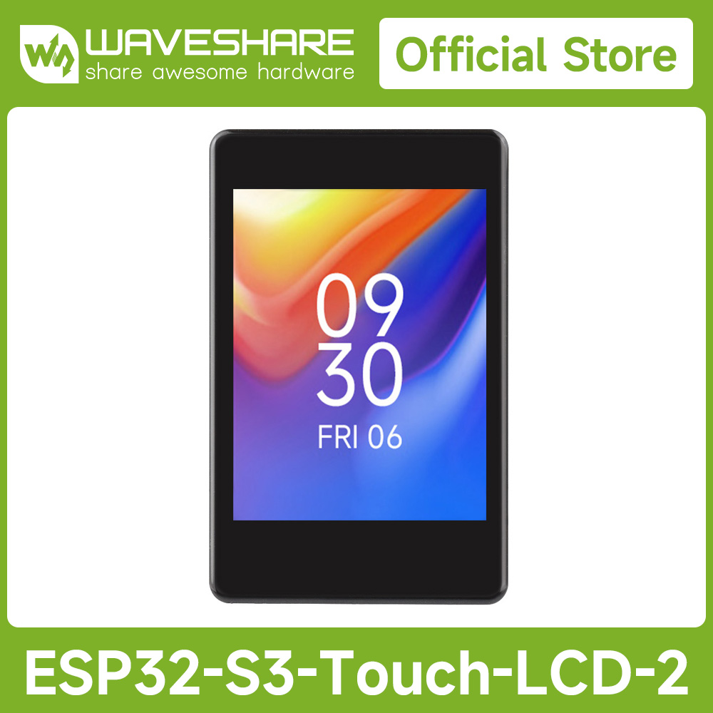 Lolin S3 - Waveshare ESP32-S3 정전식 터치 디스플레이 개발