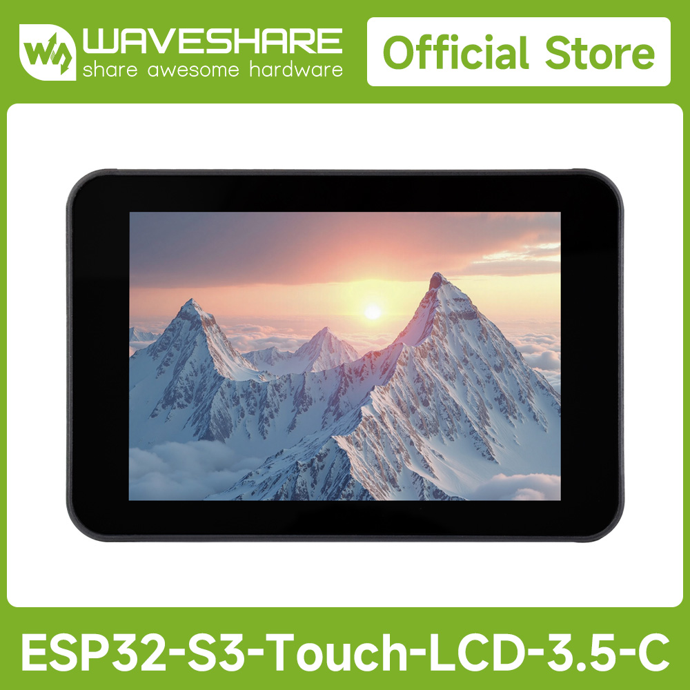 Waveshare Esp32 - Waveshare ESP32-S3 3.5인치 용량성 터치 디스플레이