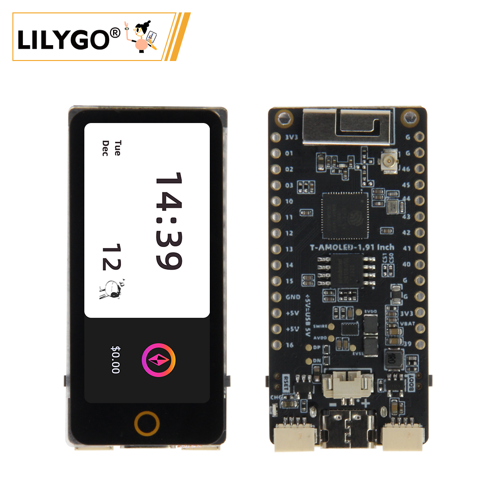 Ttgo T Watch - LILYGO® T-Display-S3 AMOLED 블루투스 5.0 무선