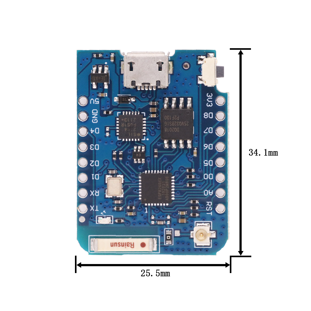 WeMos D1 Mini Pro 개발 보드, NodeM - D1 Mini Pro 리뷰 및 가격