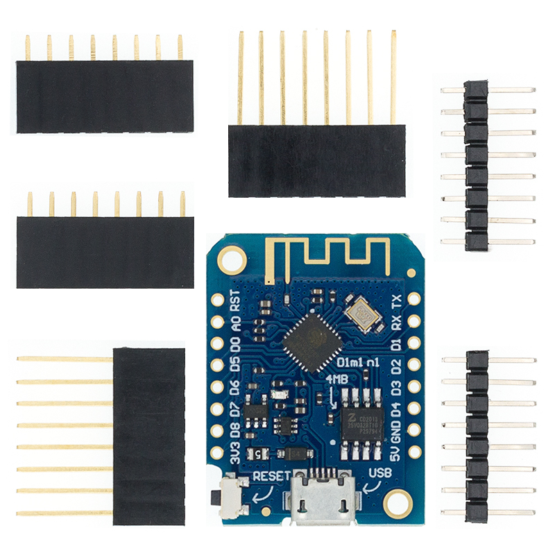 마이크로 USB/Type-C USB WeMos D1 M - Nodemcuv2 리뷰 및 가격