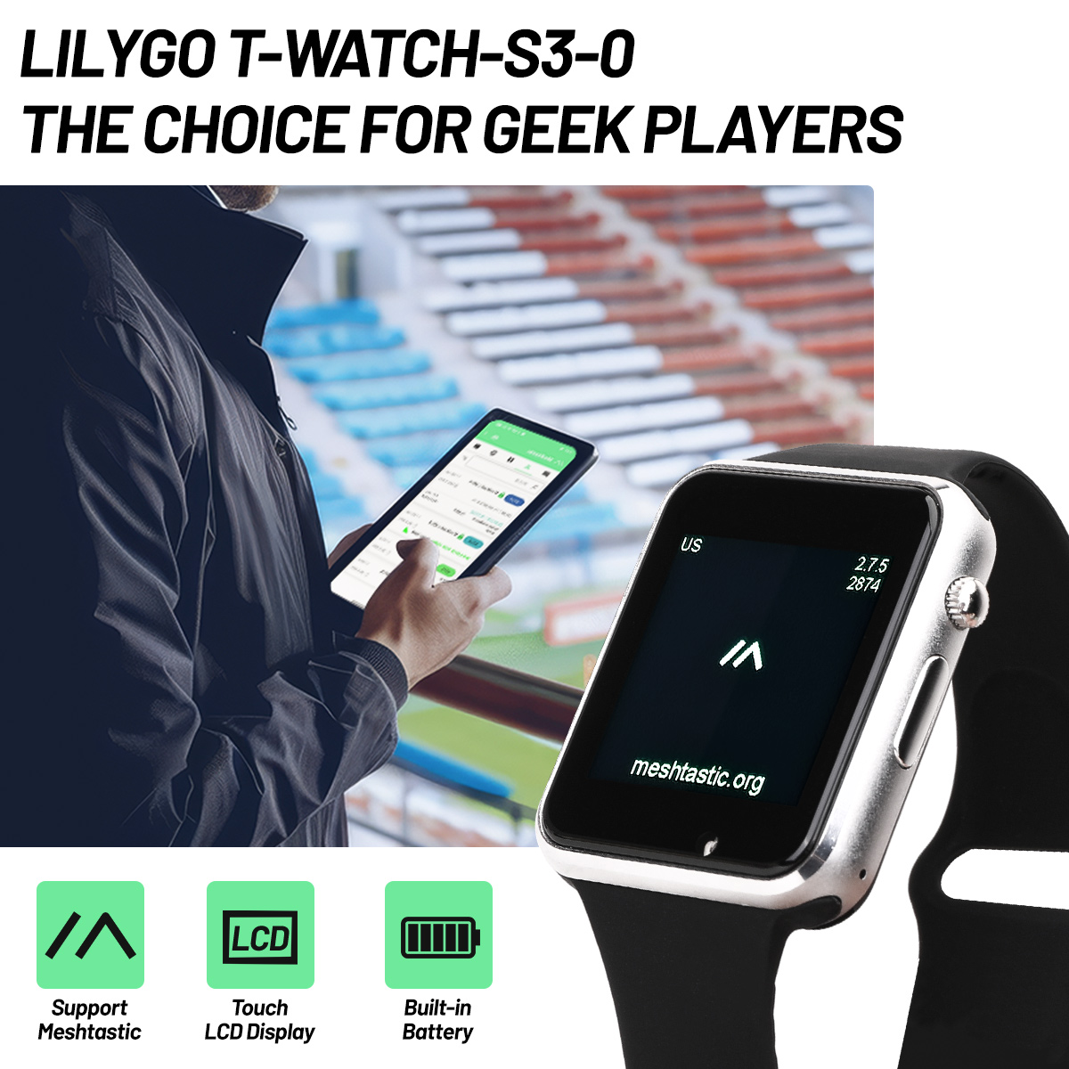 T-Watch-S3 ESP32-S3 개발 보드 LILY - Ttgo T Watch 리뷰 및 가격