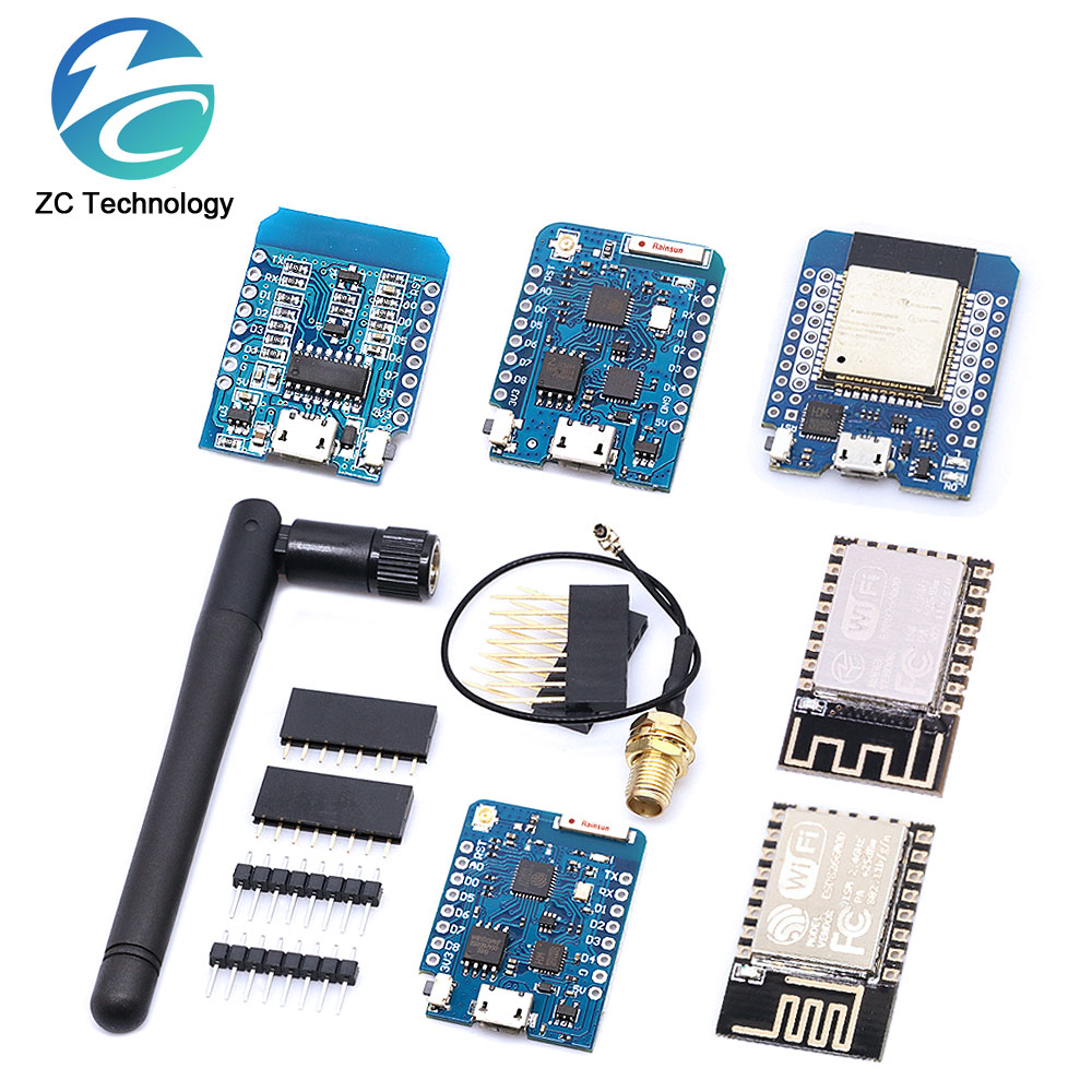 ESP8266 ESP-12 ESP-12F CH340G  - D1 Mini Pro 리뷰 및 가격