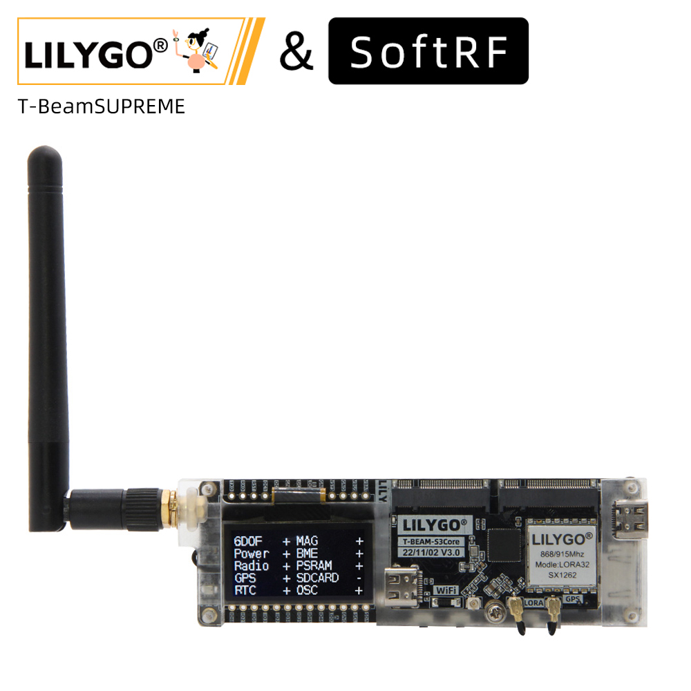 LILYGO® SoftRF T-Beam SUPREME  - Lolin S3 리뷰 및 가격